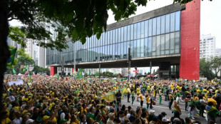 Bolsonaristas protestam em São Paulo contra o STF