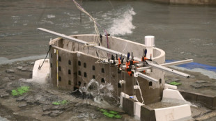 Un mini-fort Boyard à l'épreuve des vagues en Belgique