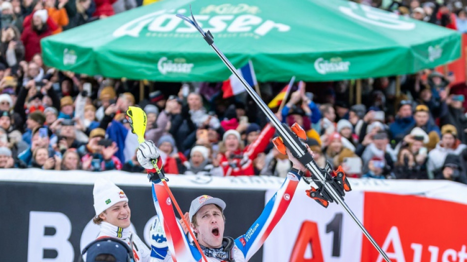 Ski: Clément Noël remporte le slalom de Kitzbühel, sa 4e victoire de la saison