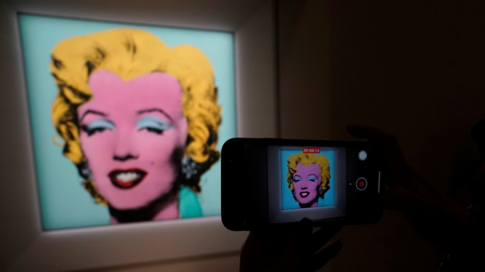 Nuevo récord a la vista con subasta del retrato de Marilyn de Warhol por Christie's