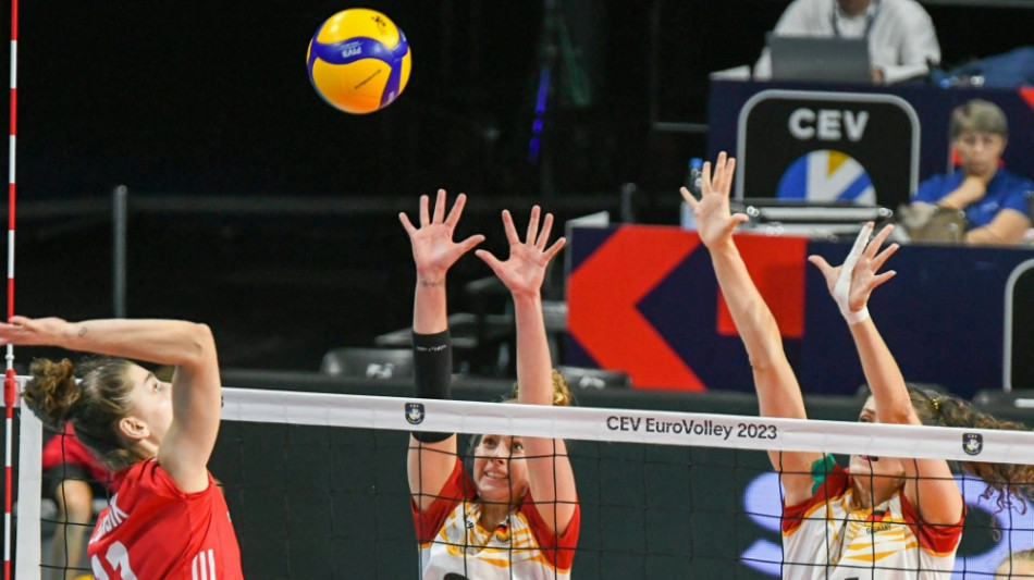 Volleyballerinnen scheitern im EM-Achtelfinale