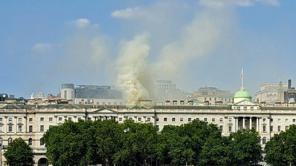 Around 100 firefighters tackle blaze at historic London art centre