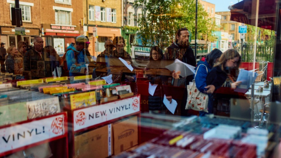 Vinyl enthusiasts spin into action on UK's Record Store Day