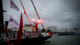 Vendée Globe: Beyou et Meilhat, deux marins fiers et fatigués à l'arrivée