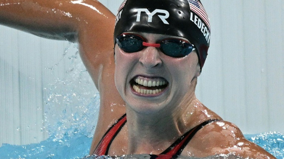 Ledecky é bicampeã nos 1.500m da natação e faz história com 8º ouro olímpico