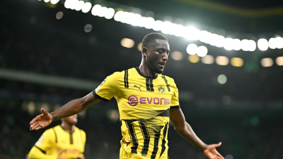 Classy Guirassy puts Dortmund in driving seat against Sporting