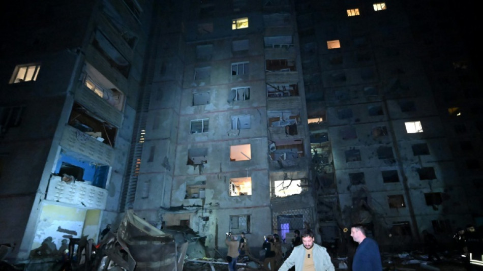 Russian strike on Ukraine's Kharkiv wounds 21