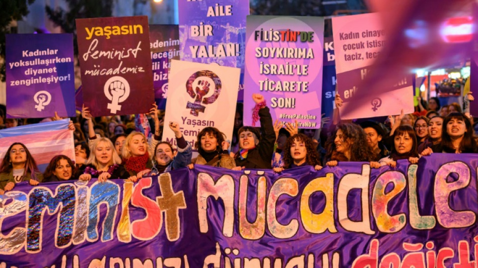 Some 200 detained after Istanbul Women's Day march: organisers