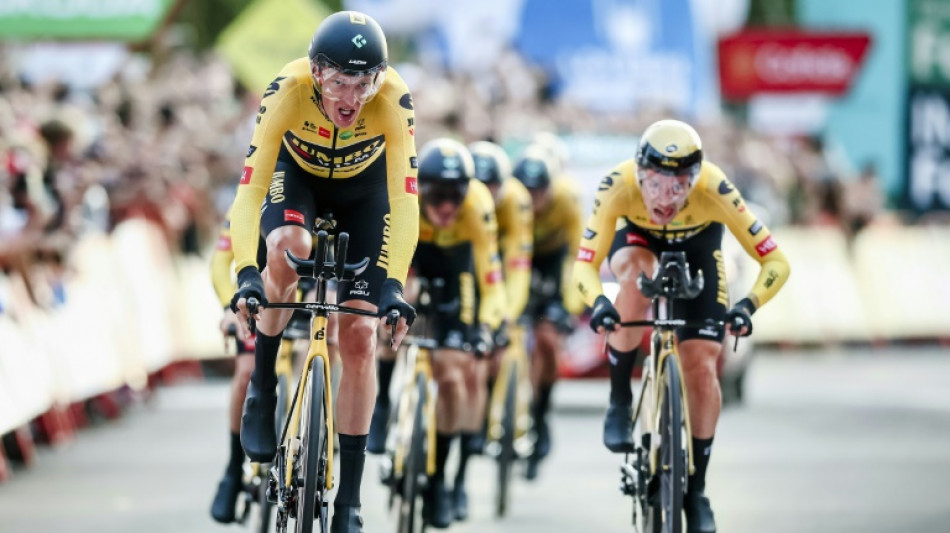 Tour d'Espagne: Jumbo-Visma écrase le chrono inaugural, Gesink en rouge