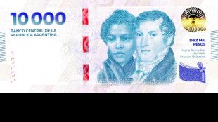 Monnaie fragile, grosse coupure: l'Argentine lance un billet de 10.000 pesos