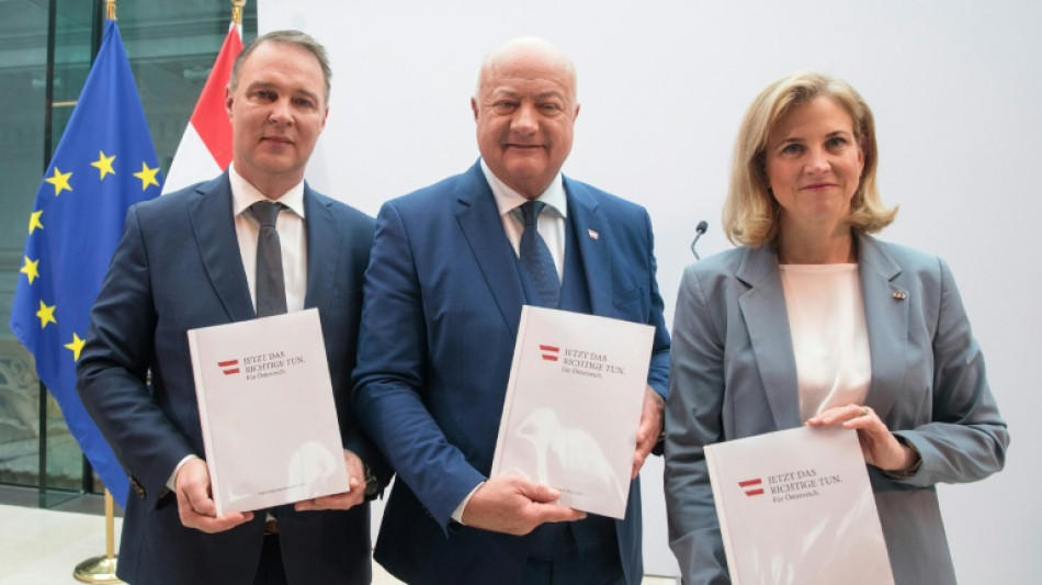 ÖVP, SPÖ und Liberale einigen sich auf Koalition in Österreich