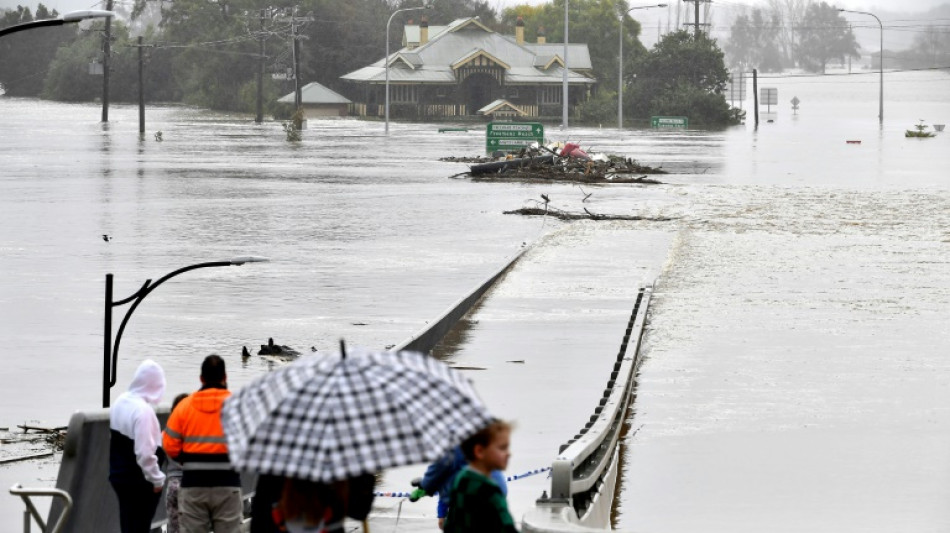 Inondations: des milliers d'habitants de Sydney contraints d'évacuer