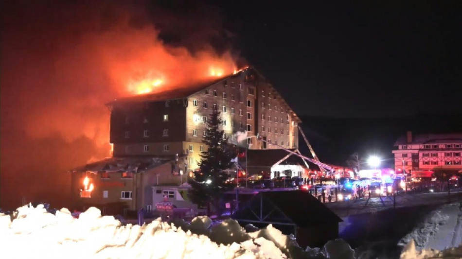 Fire at Turkey ski resort hotel kills 10, injures 32 