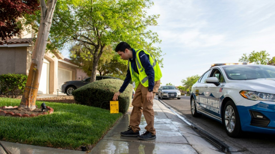 The 'water cops' of Las Vegas make city a model in drought-hit US