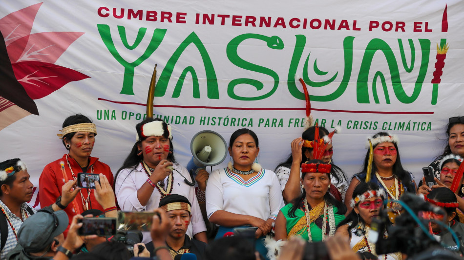 Ecuador: indios, 'l'industria petrolifera subito via dal Yasuni'