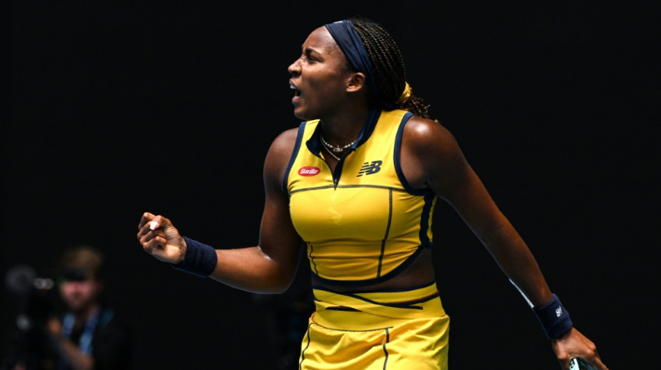 Gauff nach Kraftakt im Halbfinale der Australian Open