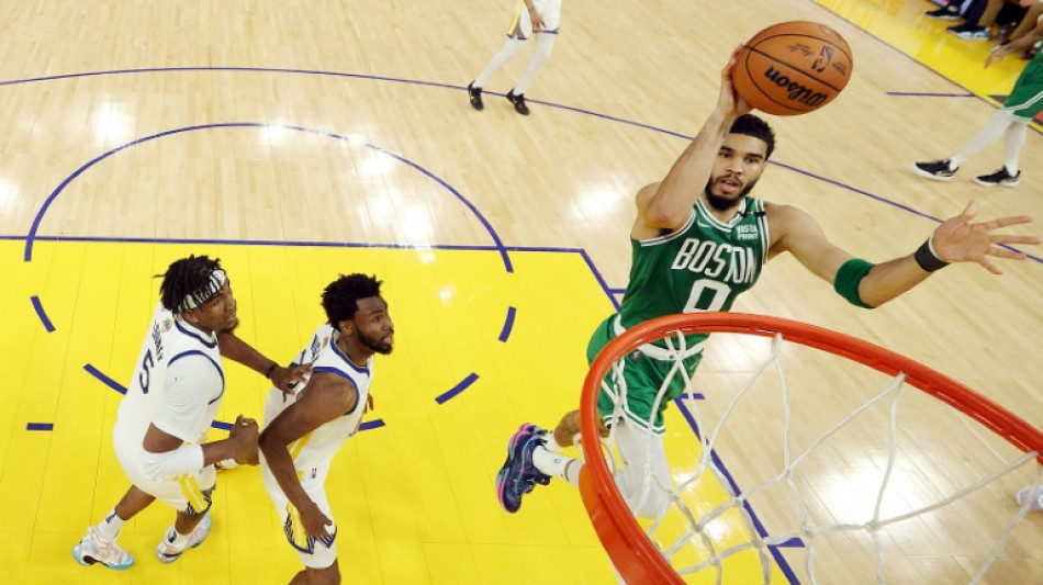 Finale NBA: les Celtics, ça pique fort d'entrée chez les Warriors