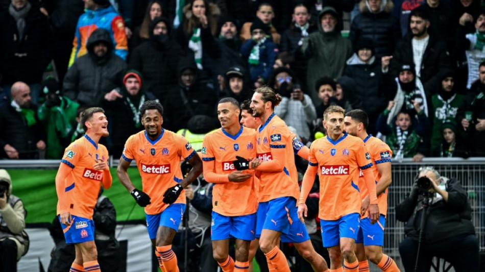 Coupe de France: Marseille élimine Saint-Etienne sans trembler