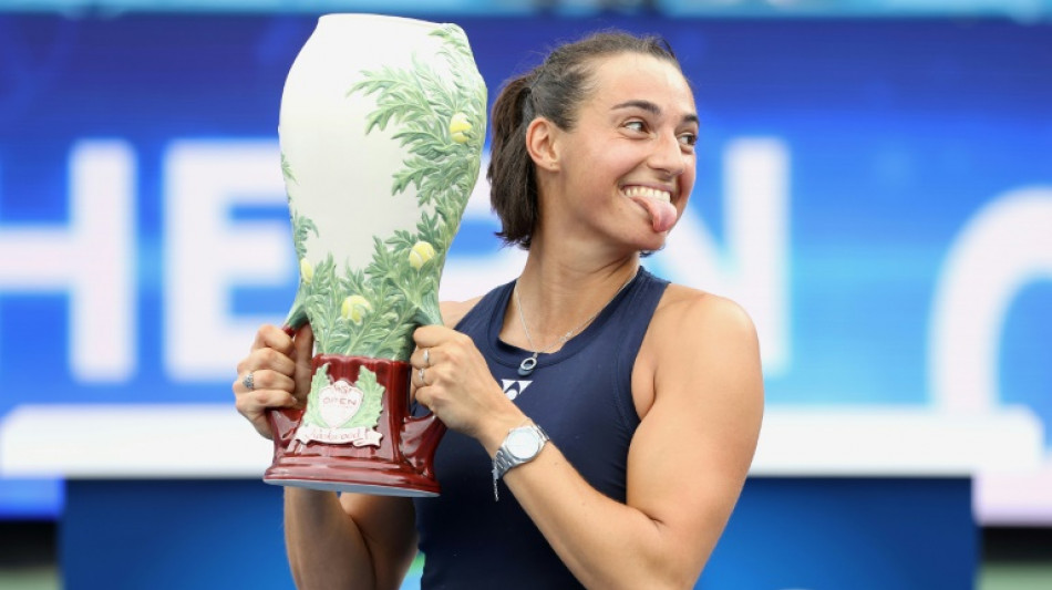 Tennis: "Sweet Caroline" Garcia, queen de Cincinnati !