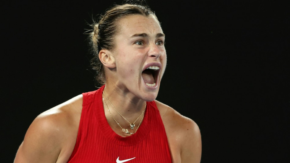 Nach Sieg im Topspiel: Sabalenka im Finale gegen Zheng