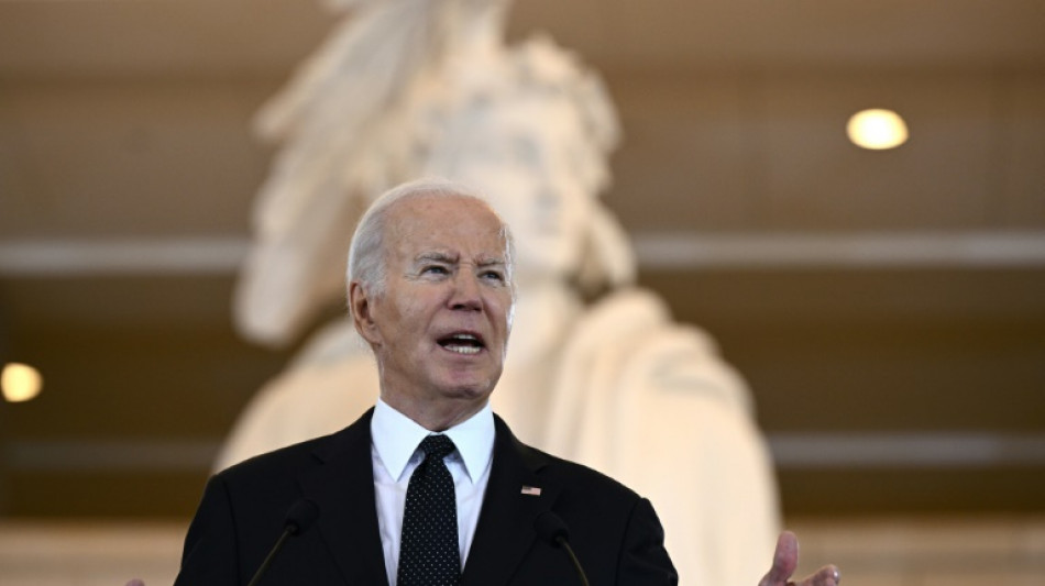 Biden promet de combattre la hausse "redoutable" de l'antisémitisme