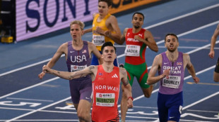 Ingebrigtsen banishes 1,500m demons for rare world indoor double