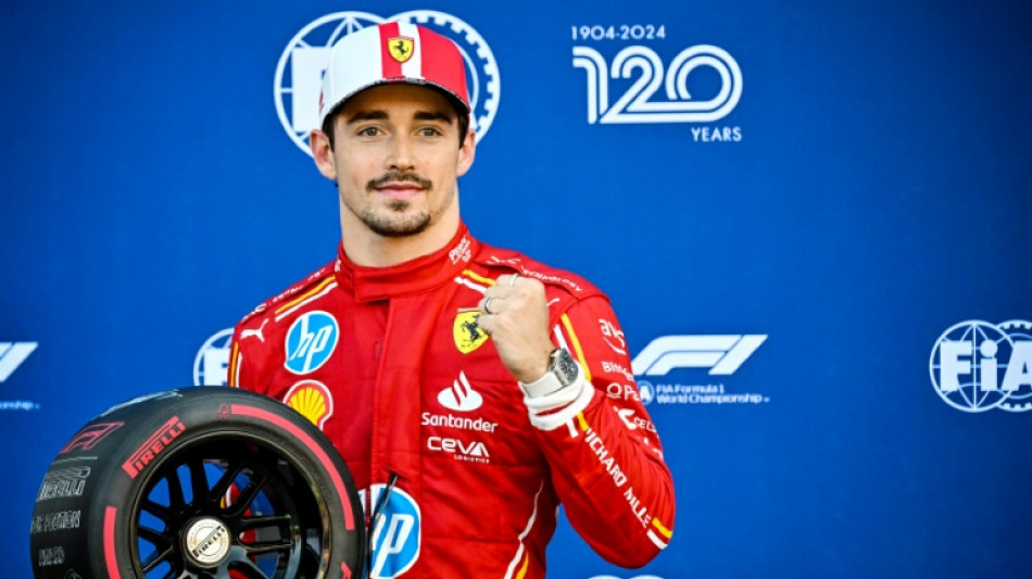 Charles Leclerc faz a pole position do GP de Mônaco de F1