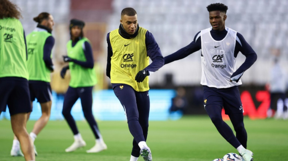 Mbappe 'happy' to be back with France national team