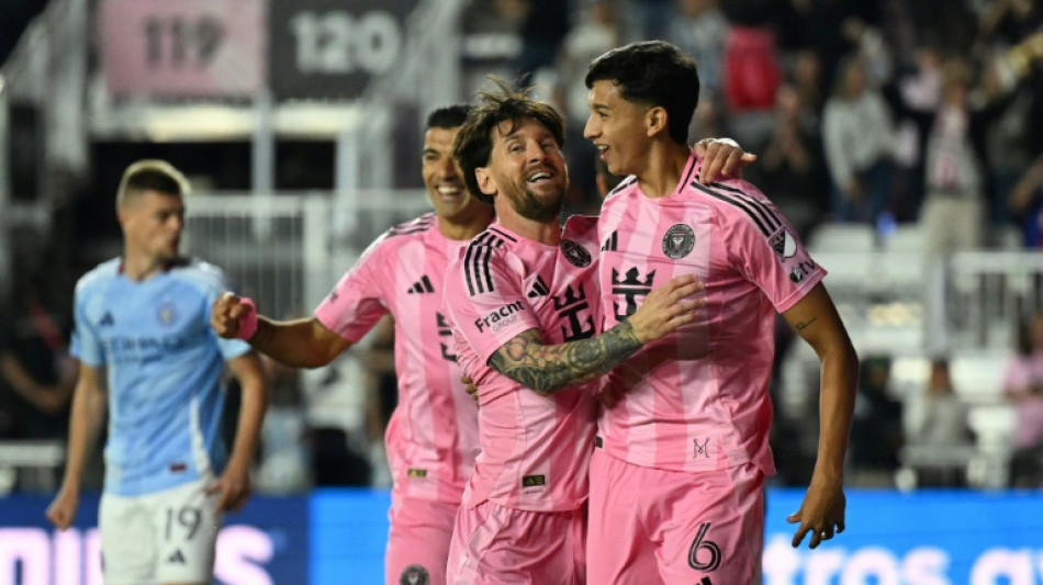 Messi and Miami held by New York City in MLS opener