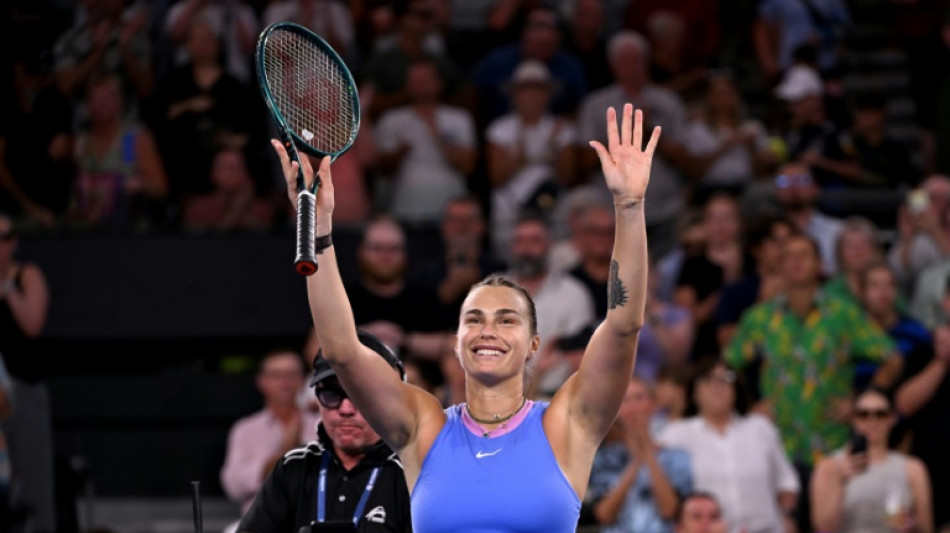 Sabalenka amplia vantagem no topo do ranking da WTA; Bia Haddad é Top 20