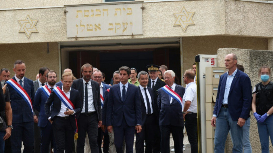 Kreise: Vier Festnahmen nach Brandanschlag auf Synagoge in Südfrankreich