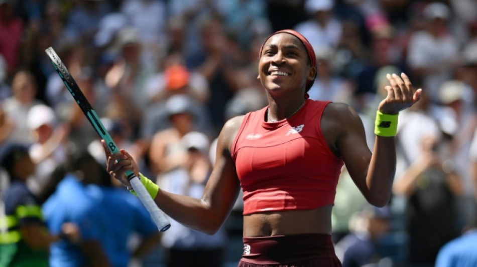 Gauff bate Ostapenko e vai pela 1ª vez às semifinais do US Open